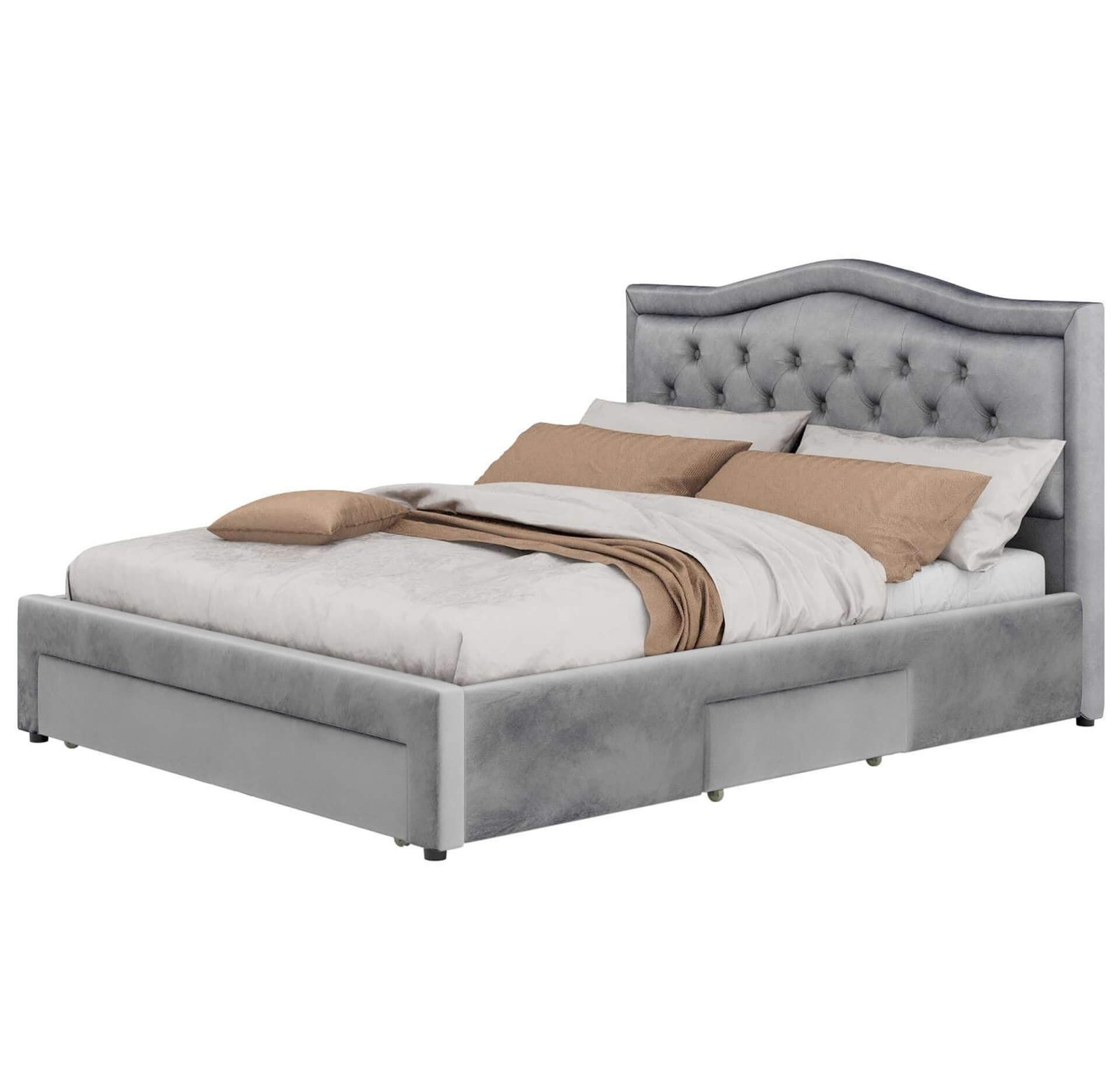 bed frame full double king size bedroom furniture