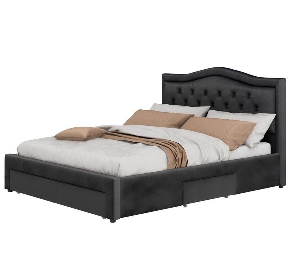 bed frame full double king size bedroom furniture