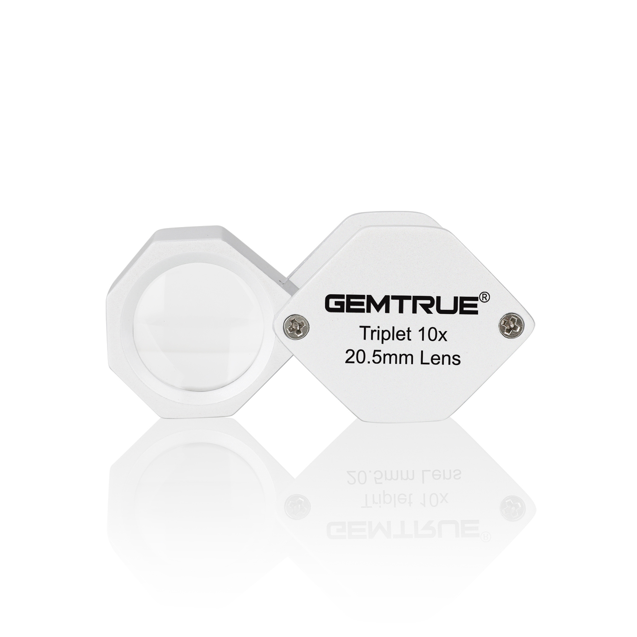 DiKaiTools GemTrue Most Popular 20.5mm 10X Microscope Jewelers Magnifying  Diamond Triplet Loupe