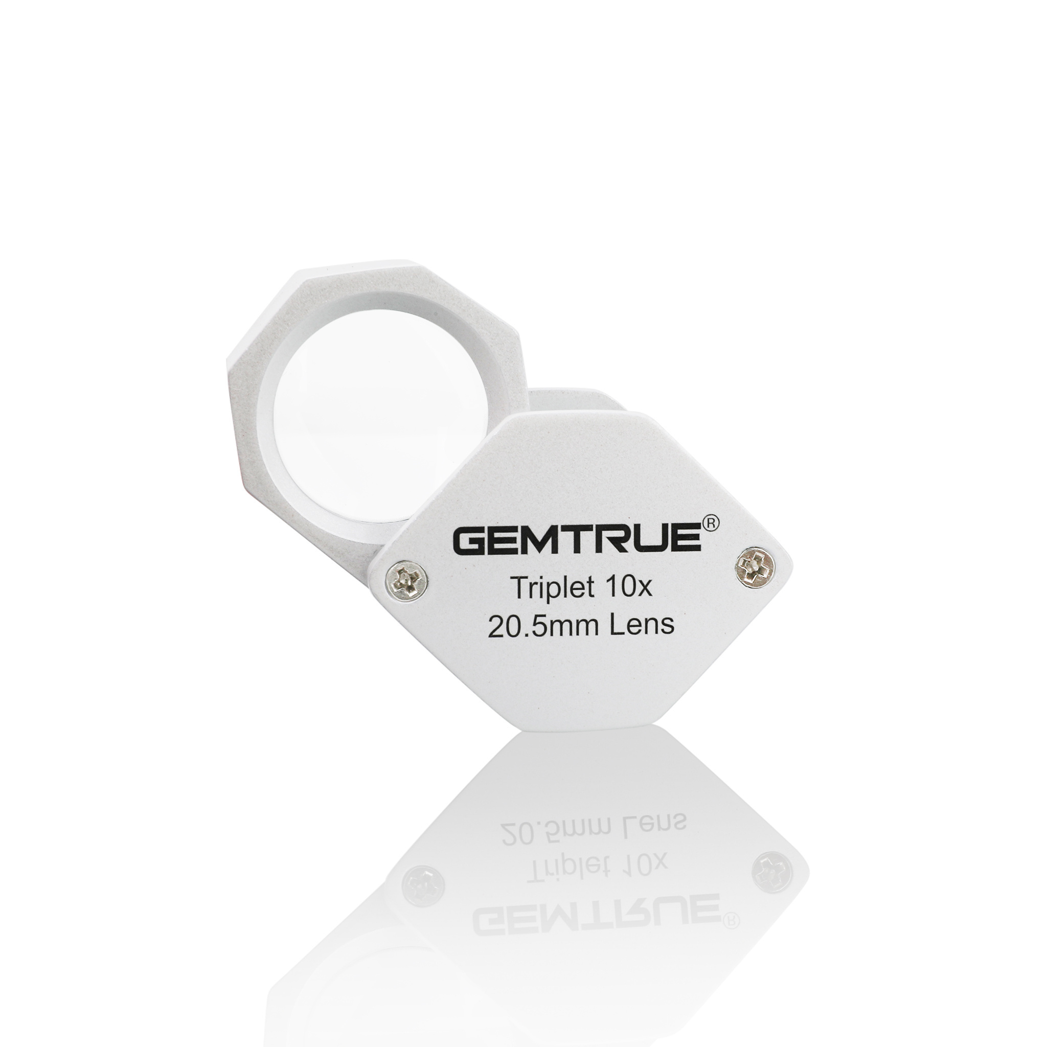 DiKaiTools GemTrue Most Popular 20.5mm 10X Microscope Jewelers Magnifying  Diamond Triplet Loupe