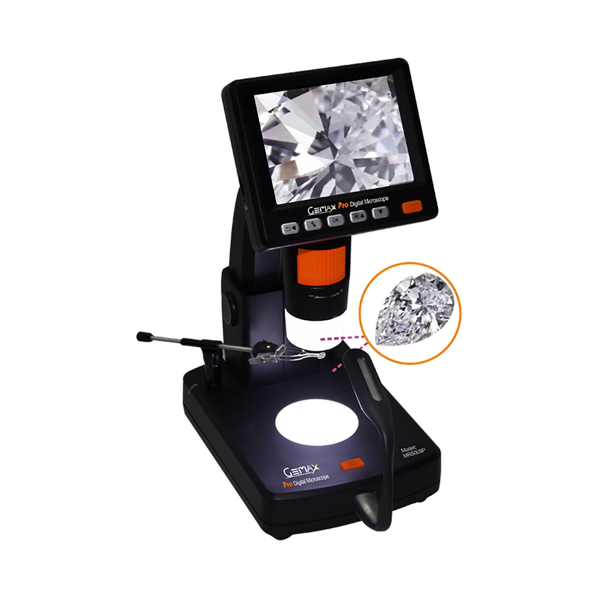 High Quality Microscope for Diamond Girdle Laser Inscription Viewer Machine with 5