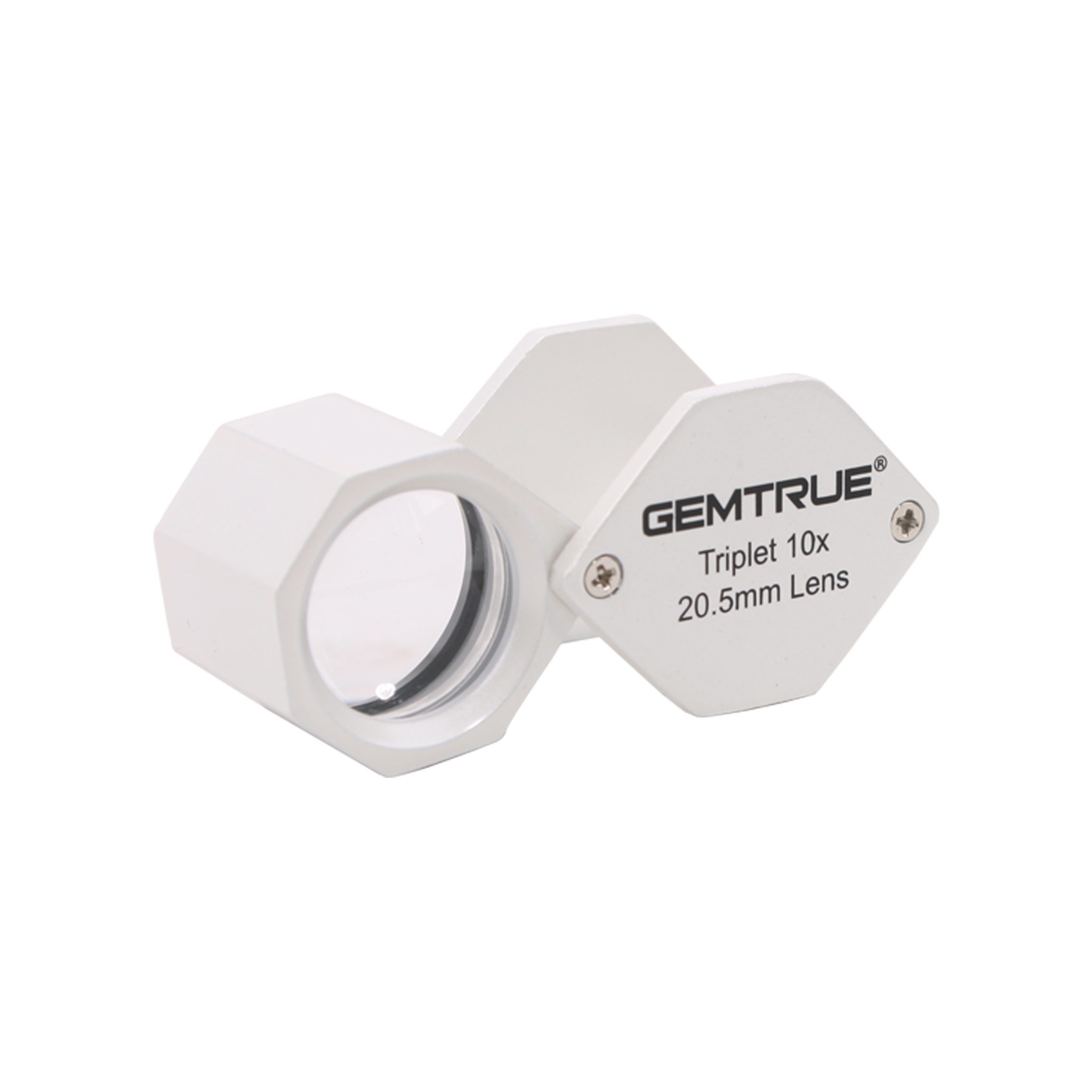 DiKaiTools GemTrue Most Popular 20.5mm 10X Microscope Jewelers Magnifying  Diamond Triplet Loupe