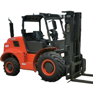 Farm forklift 5 ton Rough Terrain Fork lifter for sale 5000kg