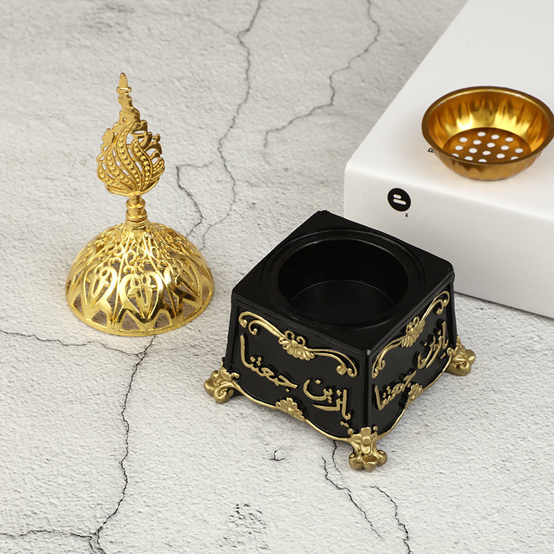 2023 New Portable Islamic Ramadan Arabic Bakhoor Burner Ceramic Incense Burner