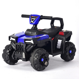 Children Electric ATV Motorcycle with Large Wheels For Kids/Mini Size Electric ATV 4 Wheels beach car Dune Buggy for kids ride