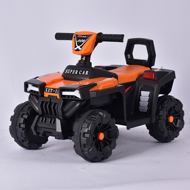 Children Electric ATV Motorcycle with Large Wheels For Kids/Mini Size Electric ATV 4 Wheels beach car Dune Buggy for kids ride