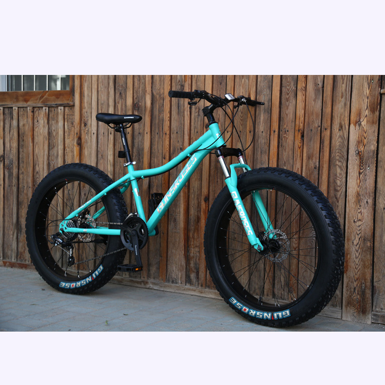 2023 China factory cheap MTB adult bicycle 26 24inch 21/24/27  speed bicicletas mountain bike snow fat tire bikes