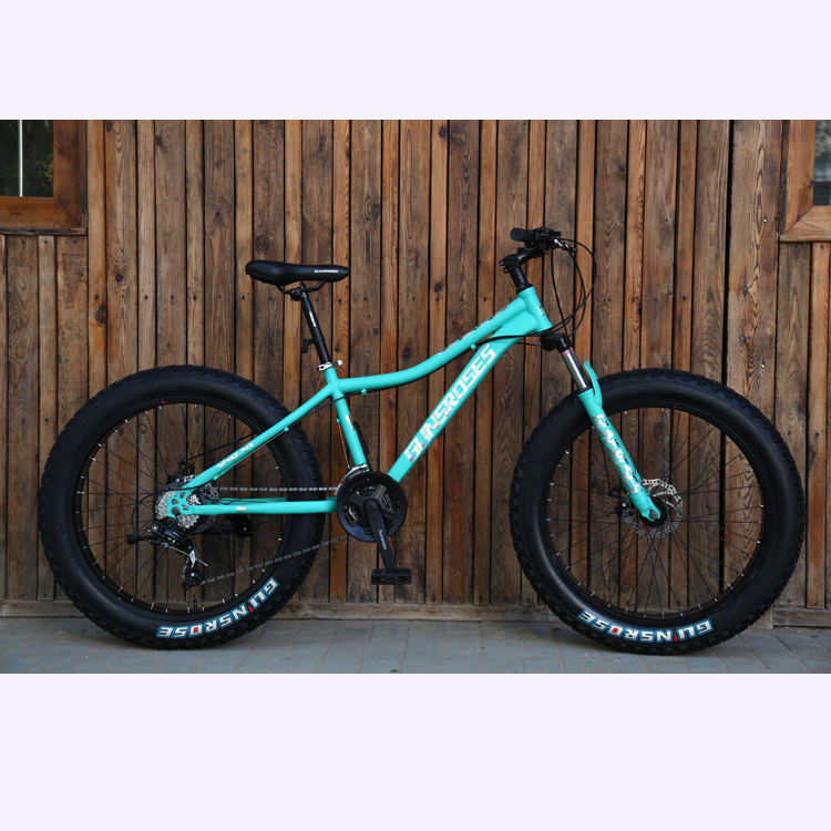 2023 China factory cheap MTB adult bicycle 26 24inch 21/24/27  speed bicicletas mountain bike snow fat tire bikes