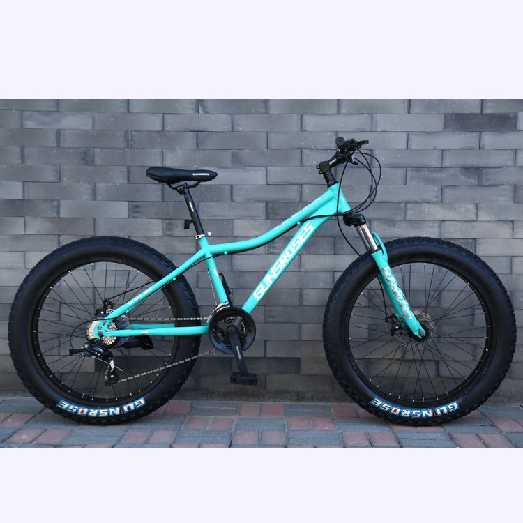 2023 China factory cheap MTB adult bicycle 26 24inch 21/24/27  speed bicicletas mountain bike snow fat tire bikes