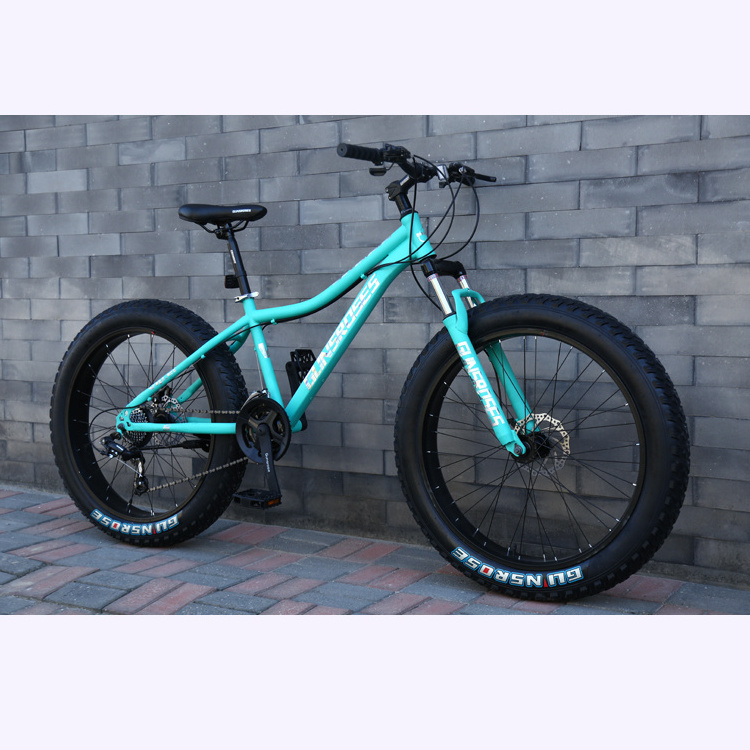 2023 China factory cheap MTB adult bicycle 26 24inch 21/24/27  speed bicicletas mountain bike snow fat tire bikes