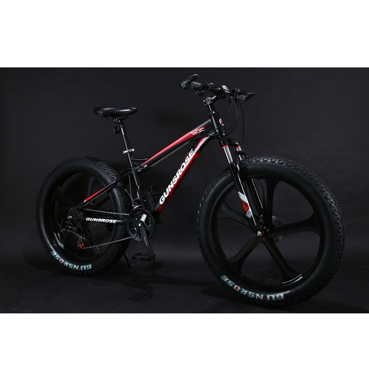 2023 fat tire snow bike MECHANICAL LOCK OUT SUS FORK 26 inch suspension fork Aluminum alloy frame mountain bikes bicycle