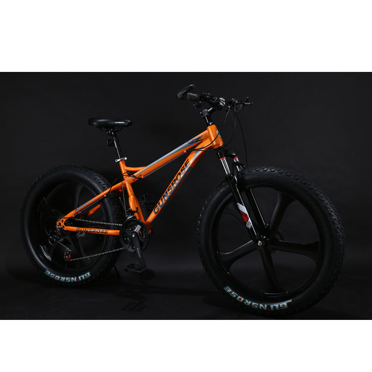 2023 fat tire snow bike MECHANICAL LOCK OUT SUS FORK 26 inch suspension fork Aluminum alloy frame mountain bikes bicycle