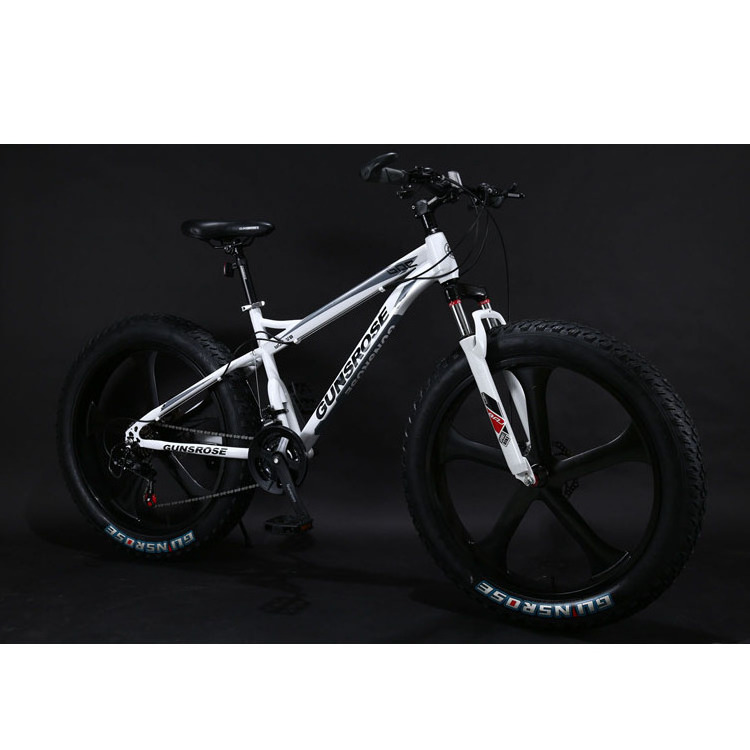 2023 fat tire snow bike MECHANICAL LOCK OUT SUS FORK 26 inch suspension fork Aluminum alloy frame mountain bikes bicycle