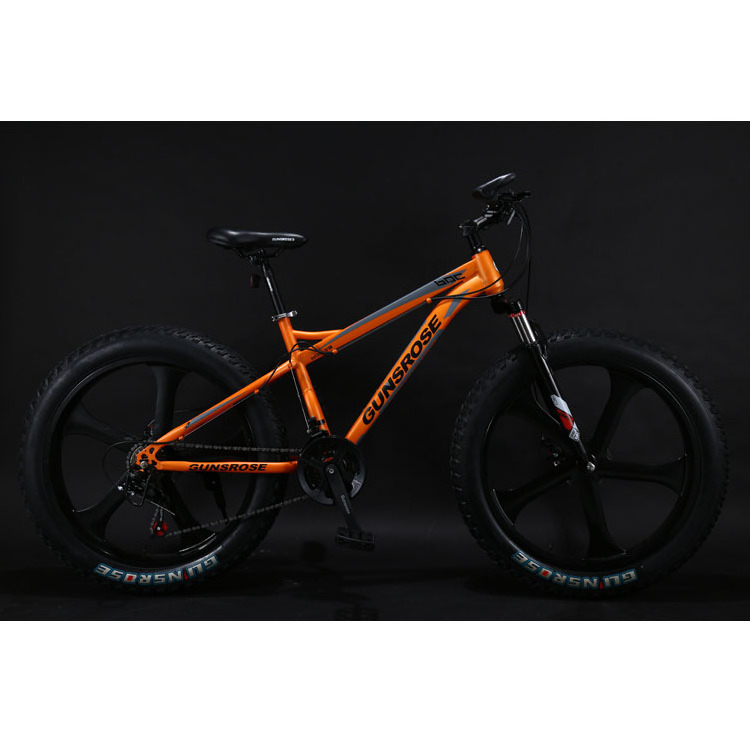 2023 fat tire snow bike MECHANICAL LOCK OUT SUS FORK 26 inch suspension fork Aluminum alloy frame mountain bikes bicycle