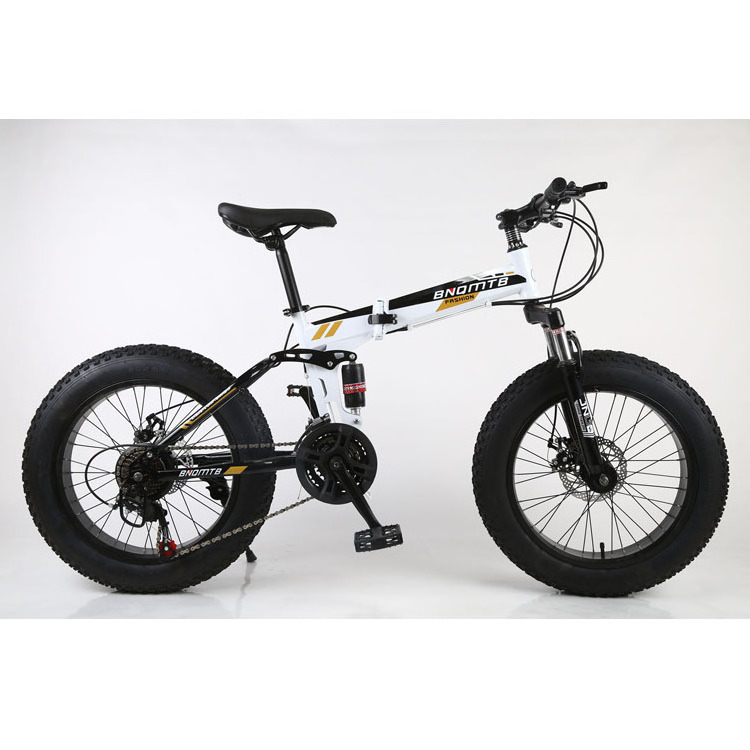 Hot Model Bicycle 20 Inch Cheap FAT Tire Snow Bike /folding Bicycle with High Quality Cycle Foldable Bike Cycling Steel HEBEI