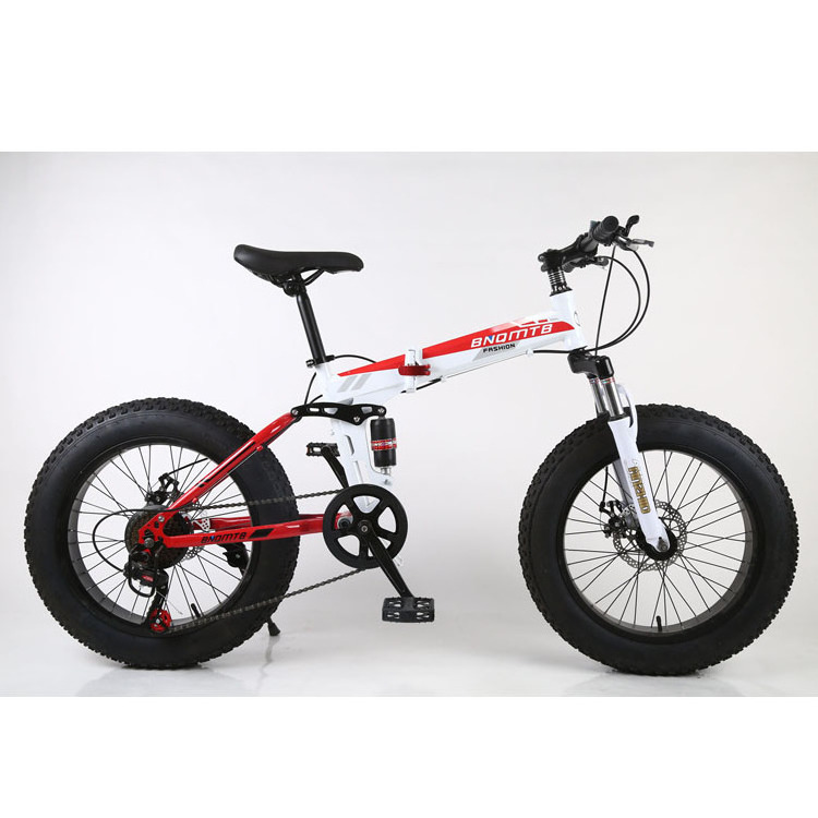 Hot Model Bicycle 20 Inch Cheap FAT Tire Snow Bike /folding Bicycle with High Quality Cycle Foldable Bike Cycling Steel HEBEI