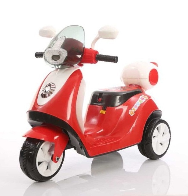 Dikesen SMT102  wiggles big red car baby ride on toy little 6V 4A electric motorbike single drive safety  ride on car pink color