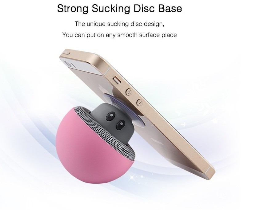 2023 Hot Selling Cute Mini Mushroom Wireless Portable Waterproof Shower BT speaker For Mobile Phone