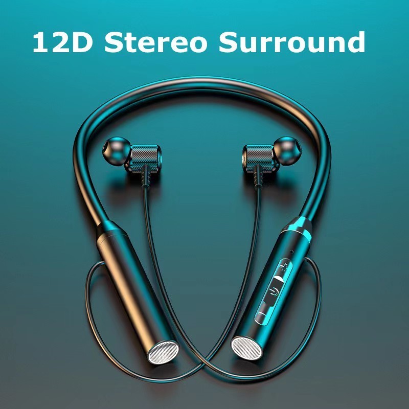 Oem products Free Logo G01 Fast Charging Neckband Wireless Headphone for Running Neck Band Earphone Headset Earbuds Sports