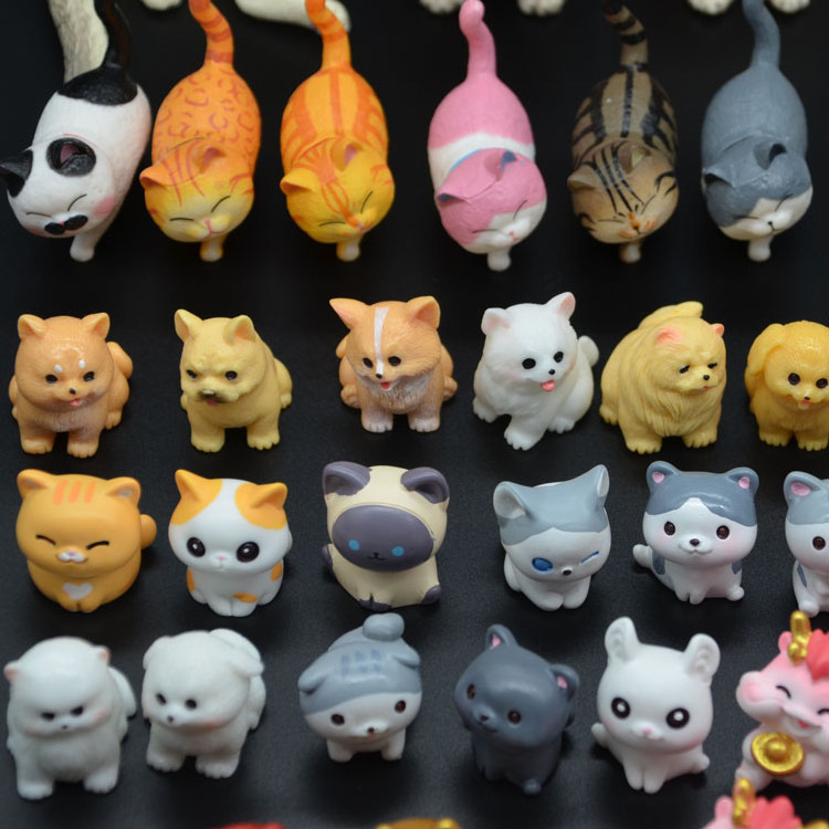 thousands of designs animal figure toys for kids superhero cat succulent grandma fairy miniature little mini figures