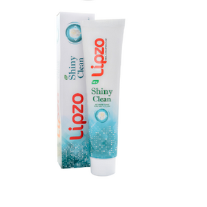 Toothpaste Lipzo Shiny Clean Toothpaste Silica and Sorbitol Formula Cleans Plaque Without Eroding Tooth Enamel