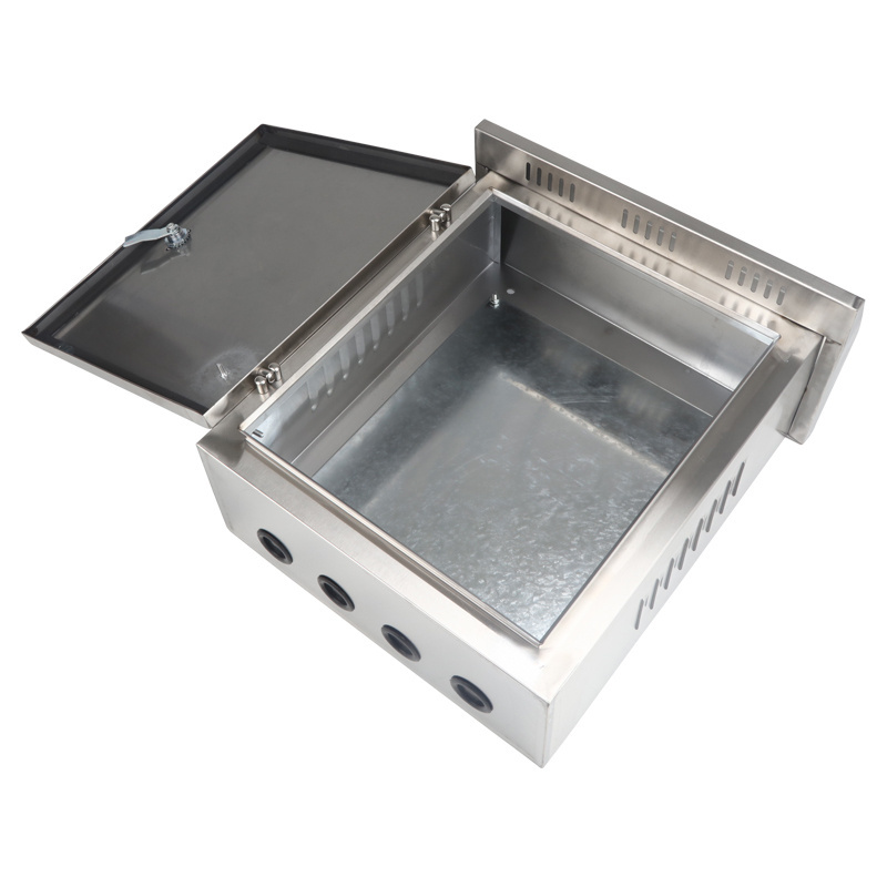 Customized wholesale indoor outdoor stainless steel waterproof metal power distribution box