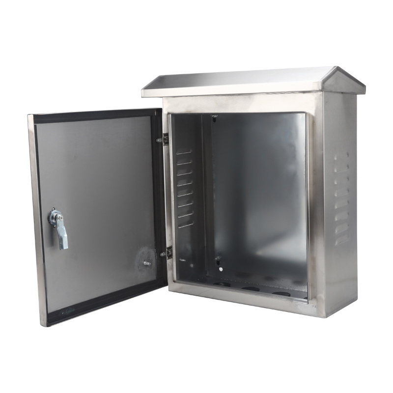 Customized wholesale indoor outdoor stainless steel waterproof metal power distribution box