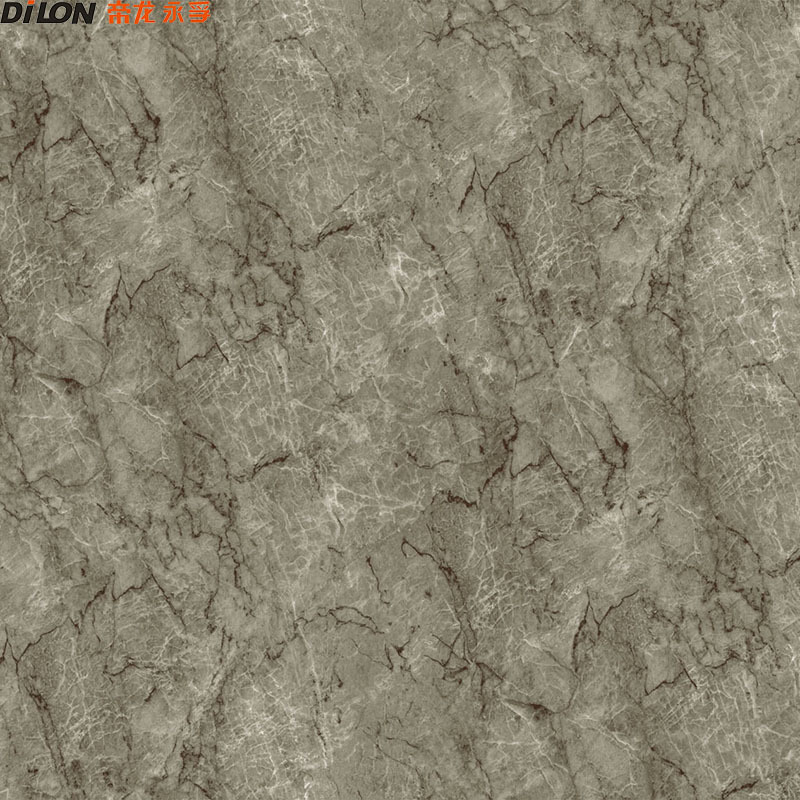 PVC glossy dark marble film for interior wall decoration