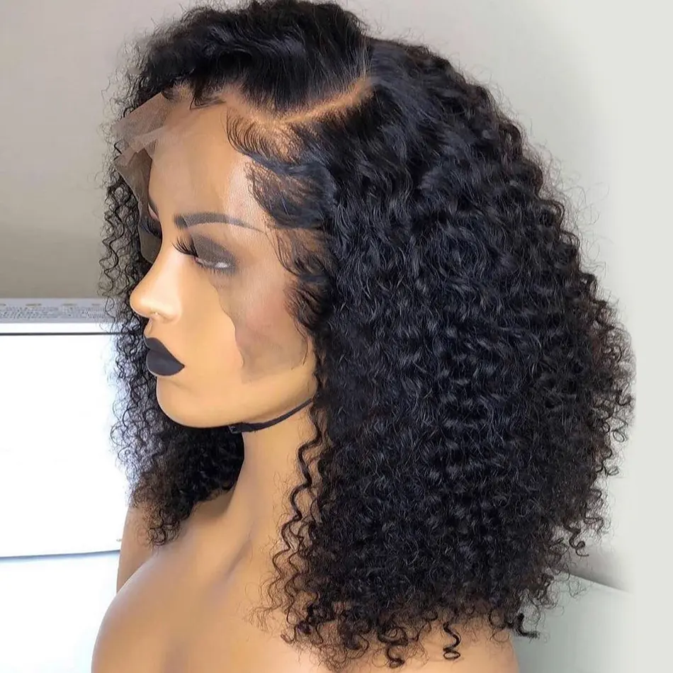 30 32 34 36 38 40 50 Inch Human Hair Lace Front Wigs For Black Women Straight Deep Wave Kinky Curly Virgin Raw Indian Hair Wig