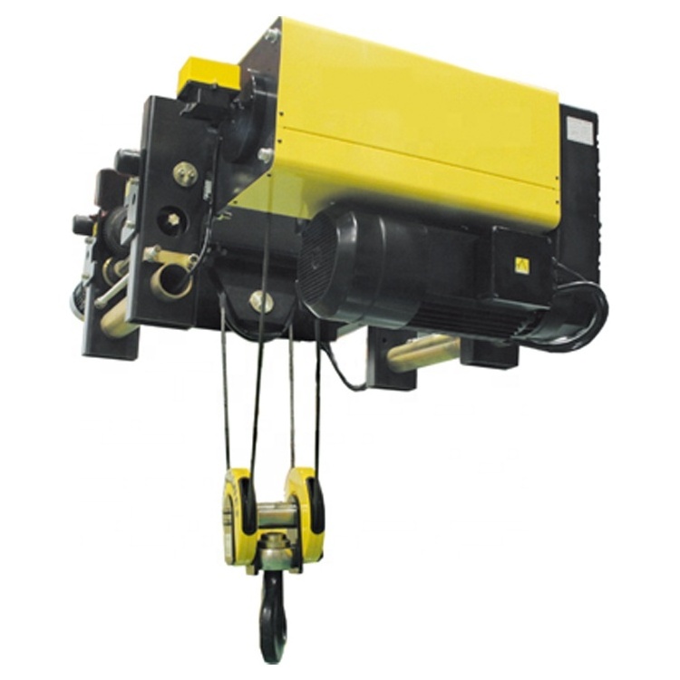 10 ton Europe style wire rope 8 ton electric hoist with ABM geared motors for 5t 7.5 ton single girder  crane price