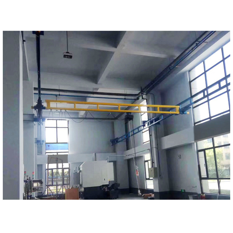 China factory Free standing light duty rigid rail ergonomic overhead bridge crane