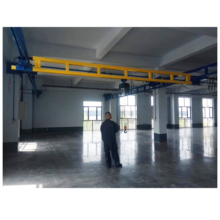 China factory Free standing light duty rigid rail ergonomic overhead bridge crane