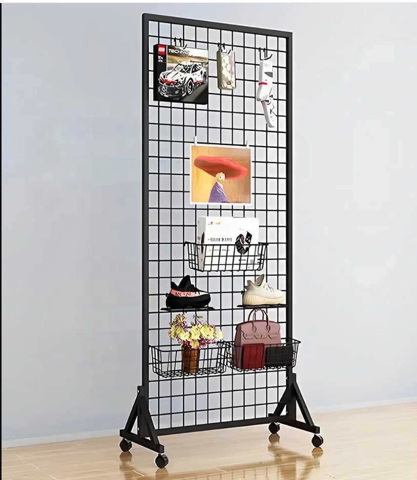 Girdwall Panel Tower,  Grid Wall Display Rack, grid wall panels