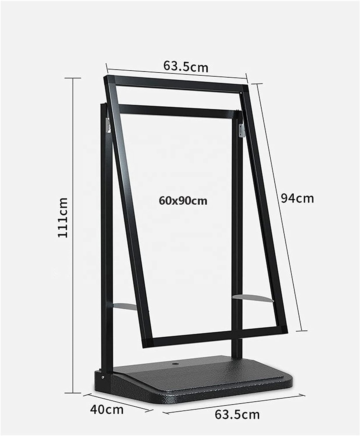 Outdoor Poster Stand Windproof Billboard Poster Holder Sign Holder Advertising Display Holder Notice Stand