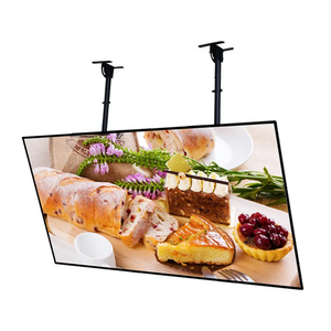 hanging menu board ceiling led display led price list for bar/fast food shop/restaurant/beverage shop