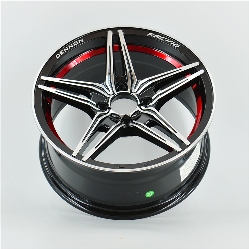 622 Top Sell High Quality Passenger Car Wheels 15 Inch Multi Spoke Five Stars Alloy Wheels Rims For Car