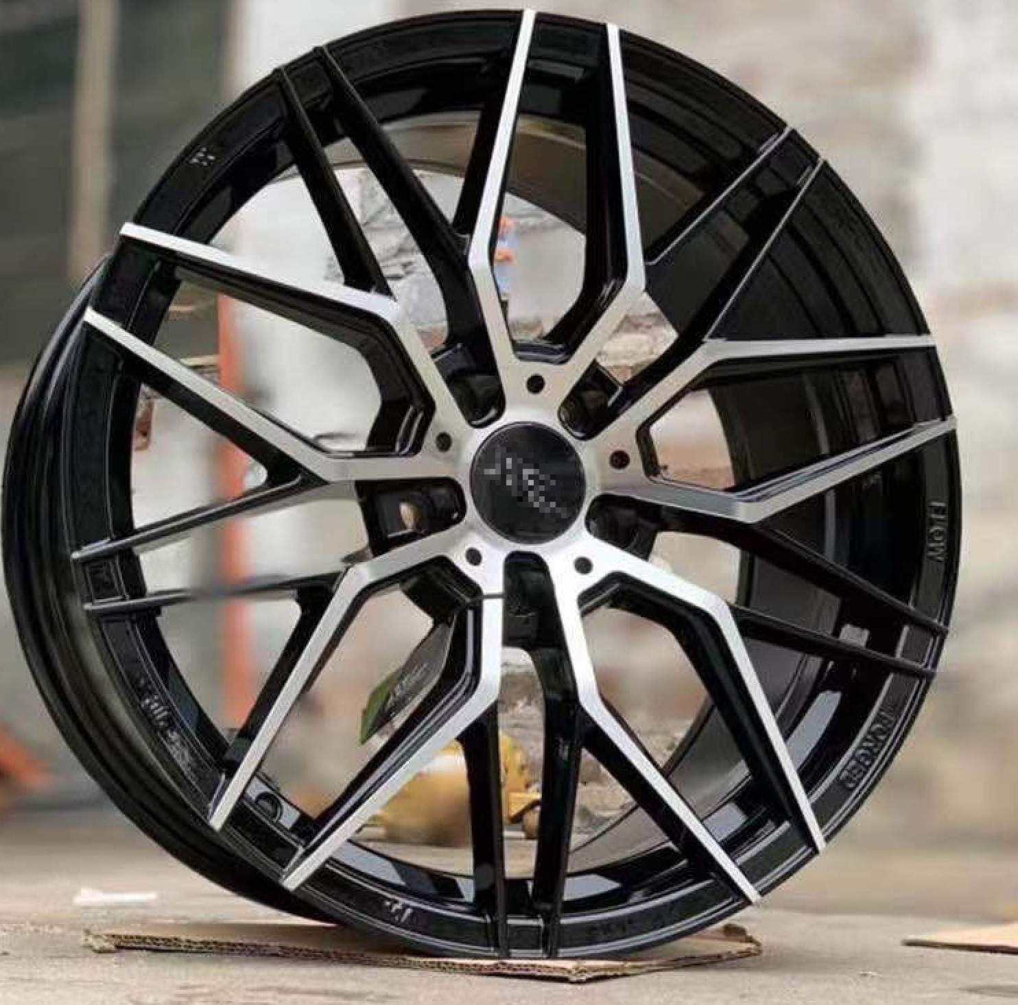 688 Factory Customized Staggered Spoke 15 16 17 18inch Racing Car Wheels 5x114.3