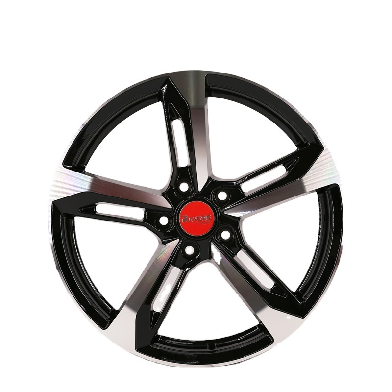 A014 Professional Manufacture Hot black 5*112 rims 17 18 19 inch