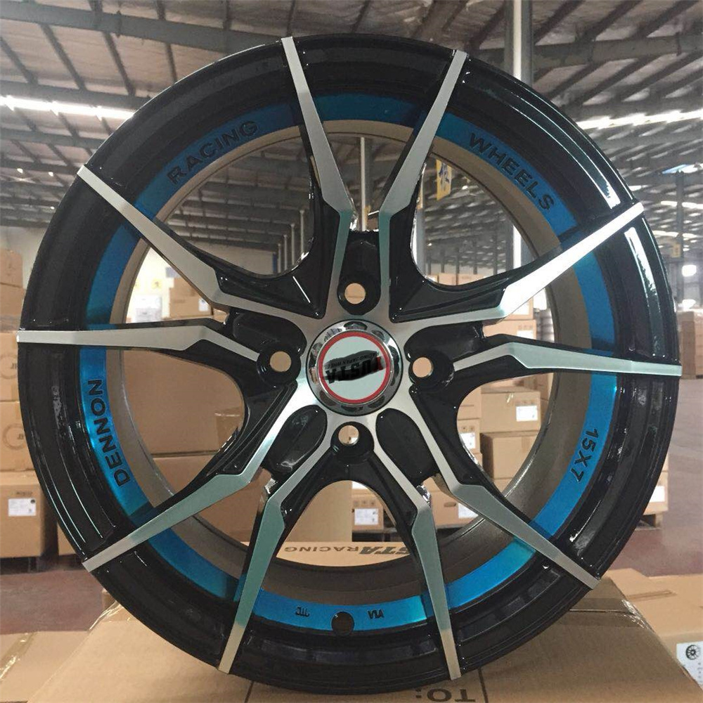 7003  New Design 14x5.5/15x7.0/16x7.25/17x8.25 Inch Passenger Car Alloy Wheels Rims For Car Sale