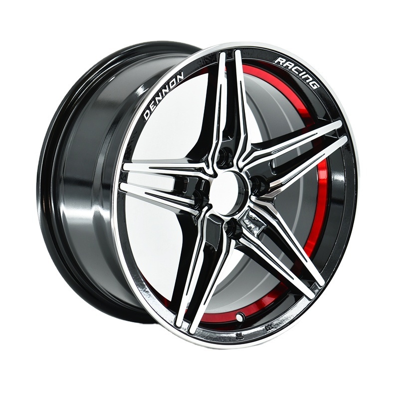 622 Top Sell High Quality Passenger Car Wheels 15 Inch Multi Spoke Five Stars Alloy Wheels Rims For Car