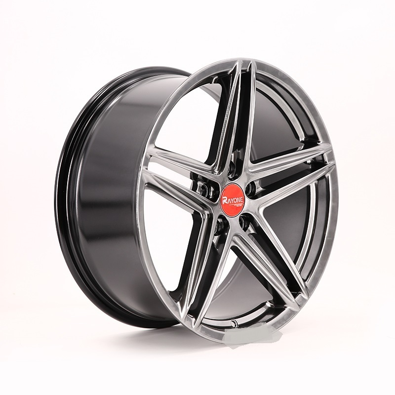 A025 Manufacturer18 inch 8.0 j 5*100/120 Double Spokes Design Car Alloy Wheels