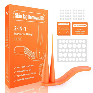 2In1 Painless Auto Skin Tag Mole Wart Removal Kit Face Skin Care Body Wart and Dot Treatment Remover Plantar Warts Corn Removal