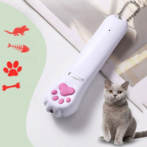 MUST HAVES toy for Cat Paw Red Laser Pointer Exercise Interactive Cat Toy Update USB Charge Cat Laser Toy