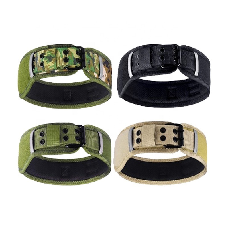 New Design Tactical Dog Collar with Handle Heavy Duty Camo Dog Collars For Medium Large Pet Collar