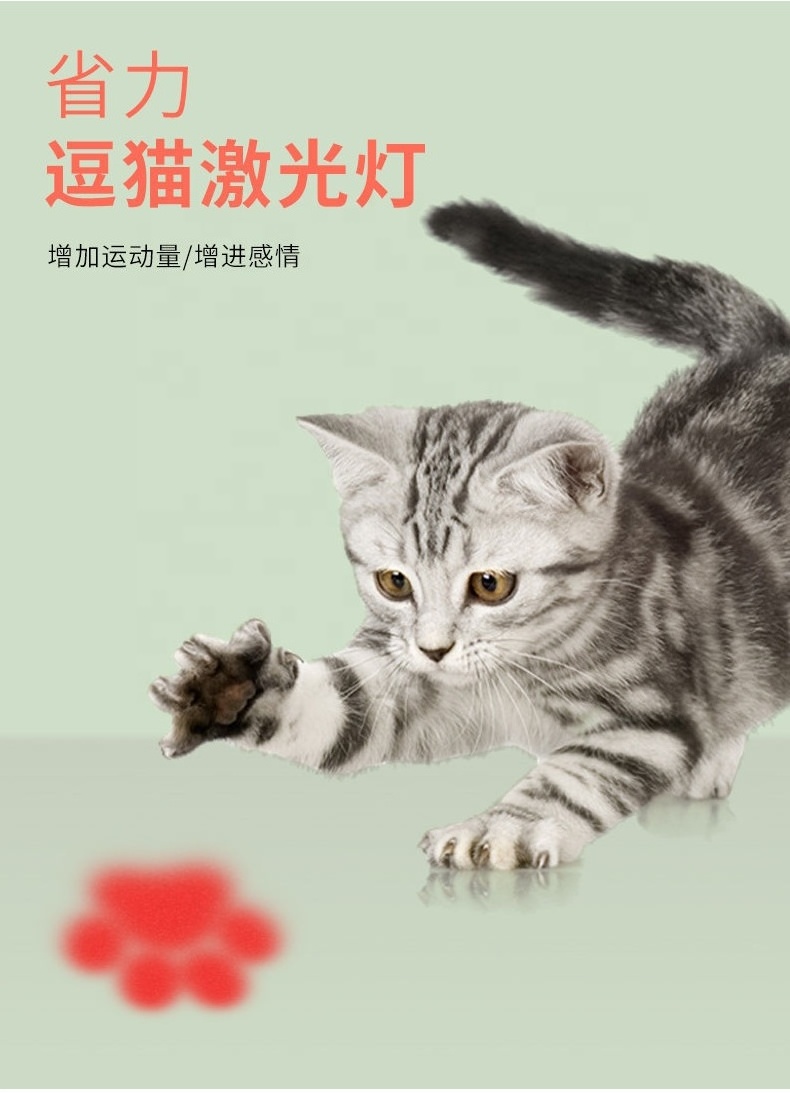 MUST HAVES toy for Cat Paw Red Laser Pointer Exercise Interactive Cat Toy Update USB Charge Cat Laser Toy