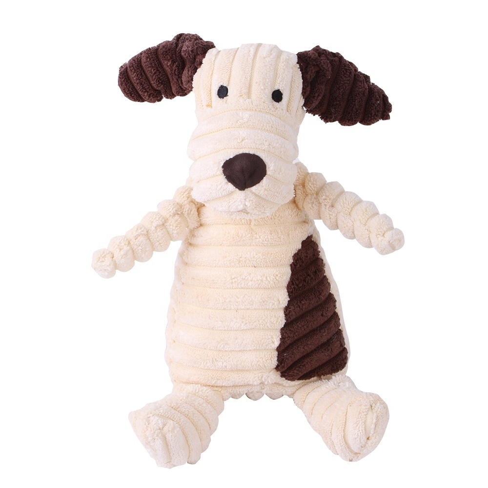 Cute Animal Dog Plush Toy Interactive Crocodile Stuffed Plush Pet Toys Relieve Boredom Toys For Dogs