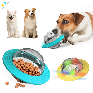 New Arrival Customizable 4 in 1 Pet Toy Planet Leakage Food Ball Puzzle Pet Interactive Dog Toy