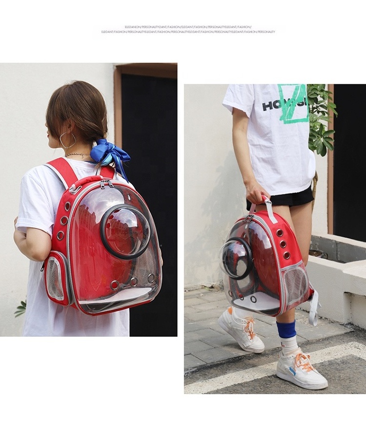 High Quality Bubble Cat Carrier Backpack Space Capsule Pet Cat Bags Transparent Dog Cat Backpack