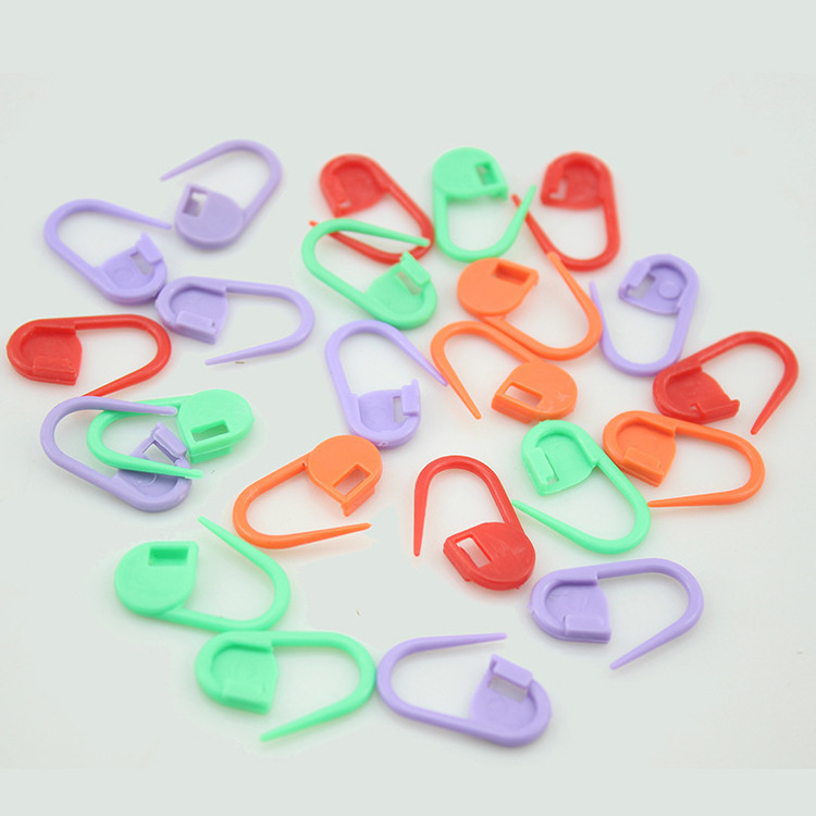 1000pcs Pastel Color Stitch Marker Knitting Plastic Crochet Hook Set Knitting Weave Clip