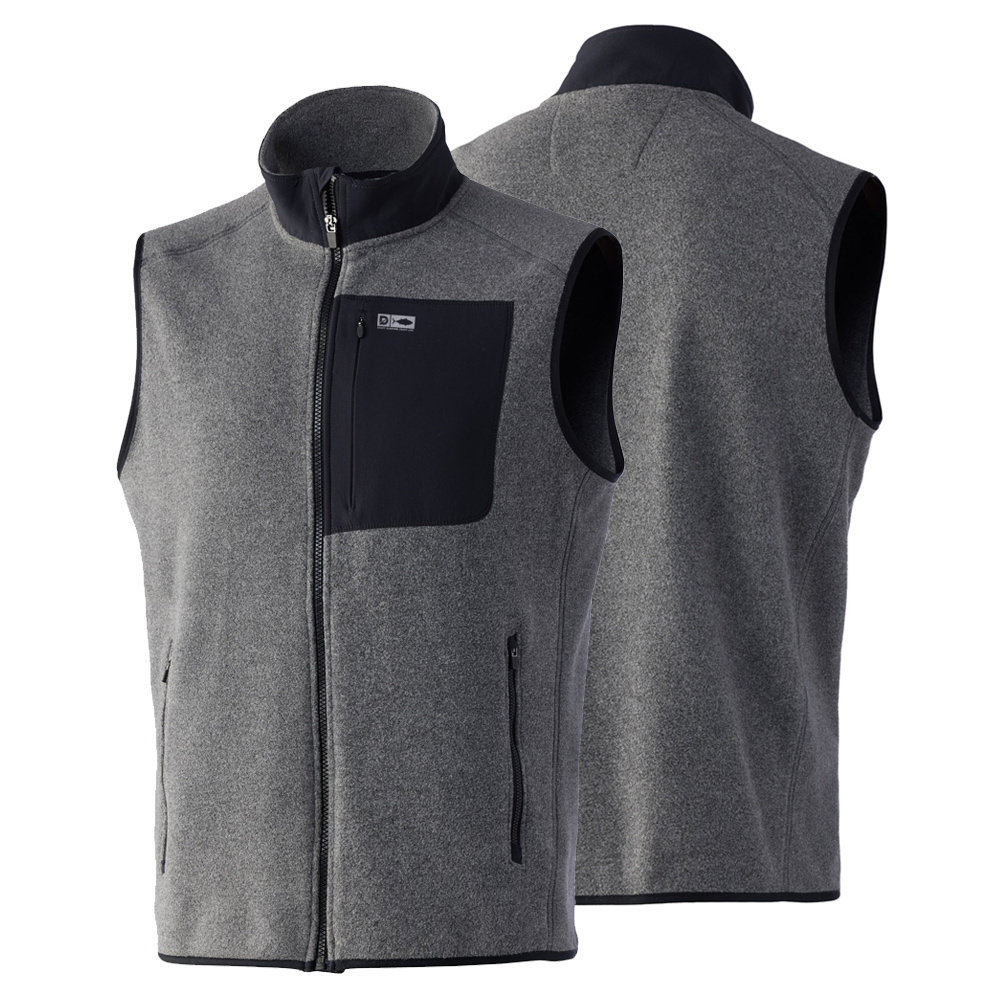 Men's hunting wear Polar Fleece Vest Jacket softshell Waistcoat Custom Embroidery Logo Winter Warm men's vests